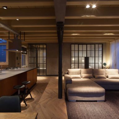 Appartement aan het rokin ontworpen door interieurontwerper Cris Van Amsterdam